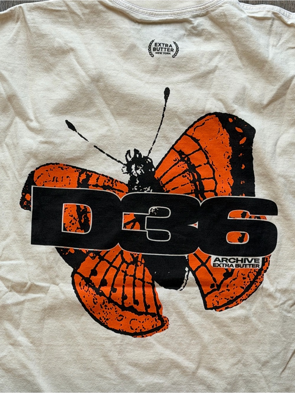 Extra Butter NY Archive D36 Graphic Tee
